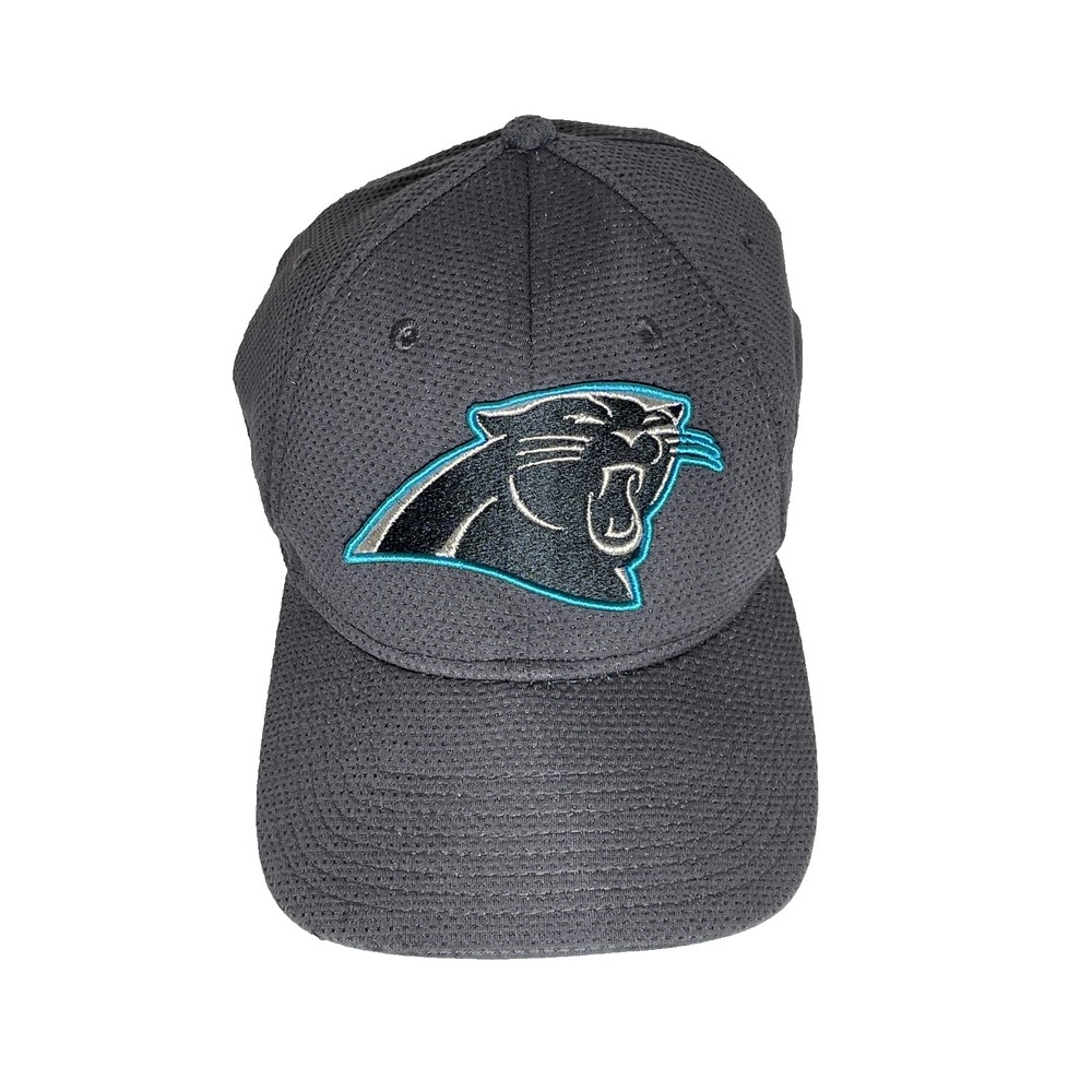 NFL North Carolina Panthers Hat Cap Logo Grey Baseball Cap New Era Small-Medium